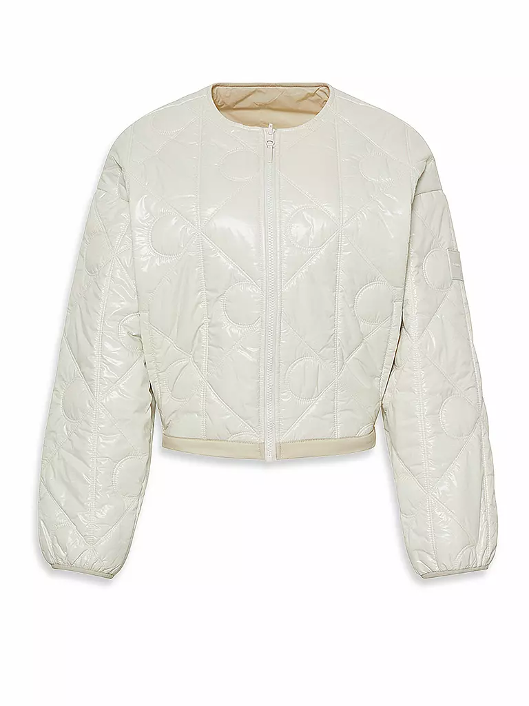 CALVIN KLEIN JEANS | Giacca trapuntata leggera | Crema