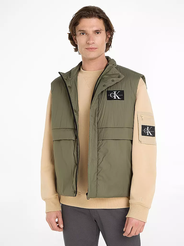 CALVIN KLEIN JEANS | Gilet | Oliva