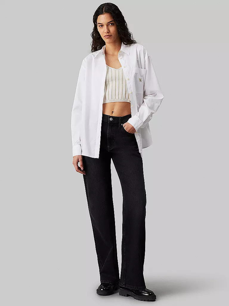 CALVIN KLEIN JEANS | Hemdbluse | Bianco