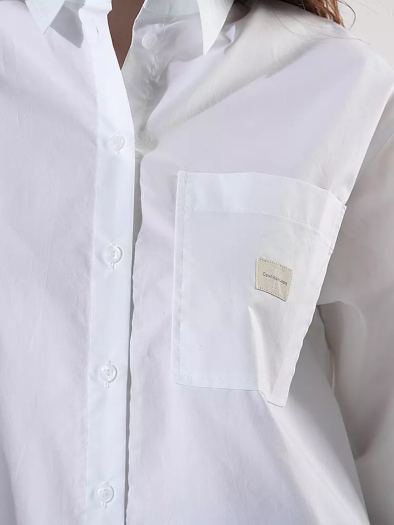 CALVIN KLEIN JEANS | Hemdbluse | Bianco