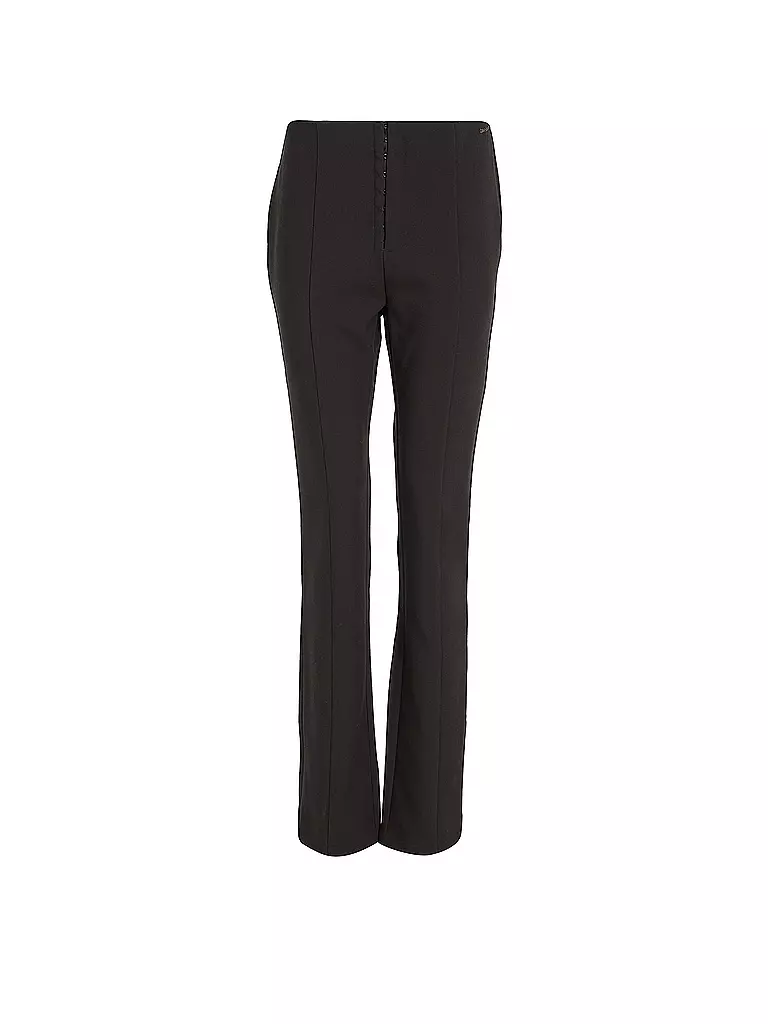 CALVIN KLEIN JEANS | Highwaist Hose Slim Fit | Nero