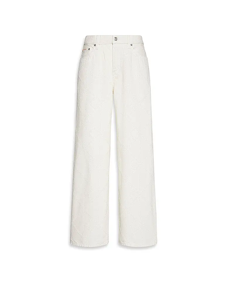 CALVIN KLEIN JEANS | Jeans a gamba larga | Crema