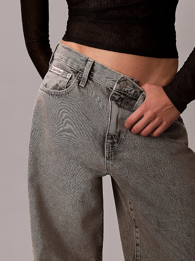 CALVIN KLEIN JEANS | Jeans a gamba larga | Grigio