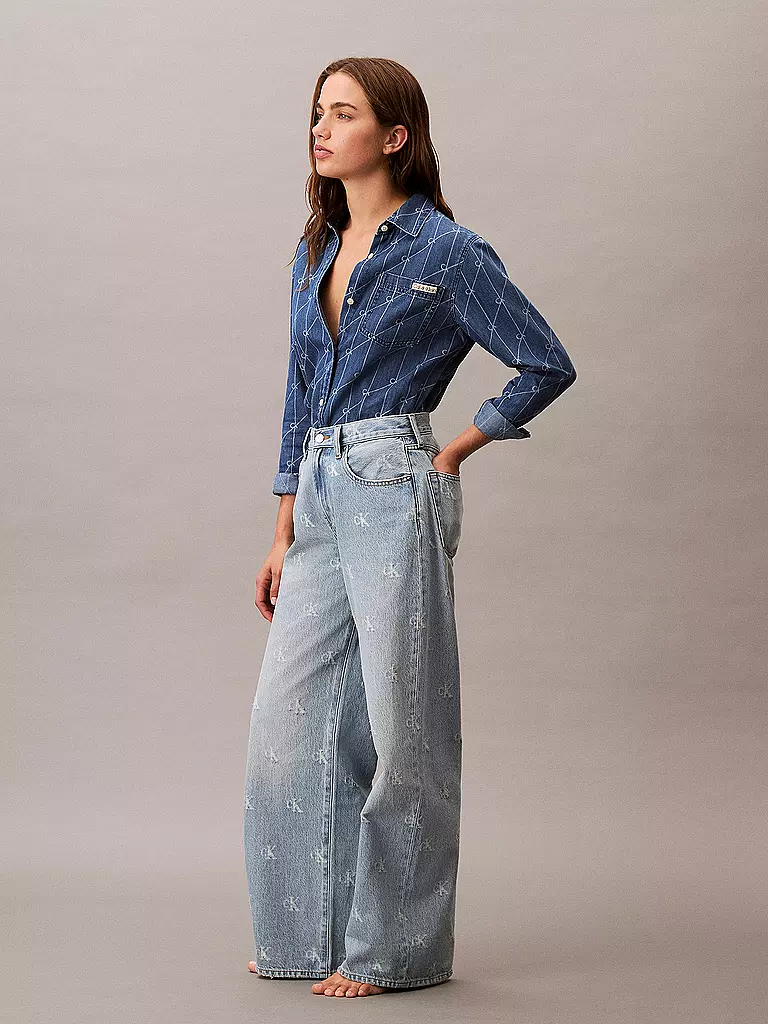 CALVIN KLEIN JEANS | Jeans Balloon Fit | Blu chiaro