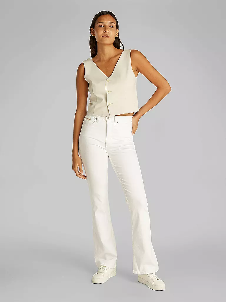 CALVIN KLEIN JEANS | Jeans bootcut | Bianco