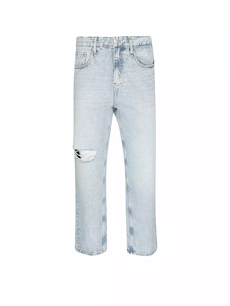 CALVIN KLEIN JEANS | Jeans Straight Fit 7/8  | Blu chiaro