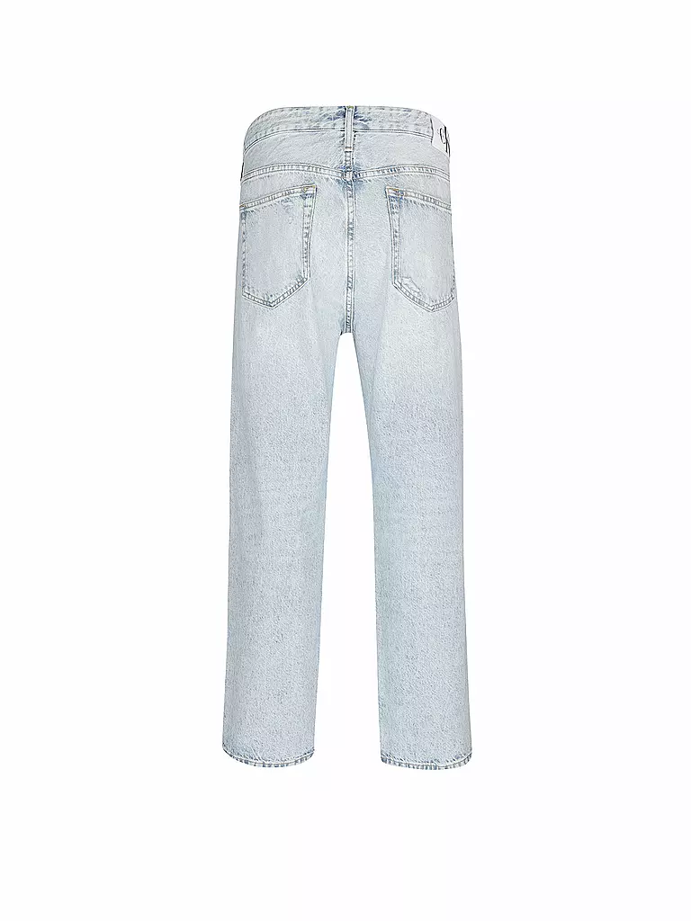 CALVIN KLEIN JEANS | Jeans Straight Fit 7/8  | Blu chiaro