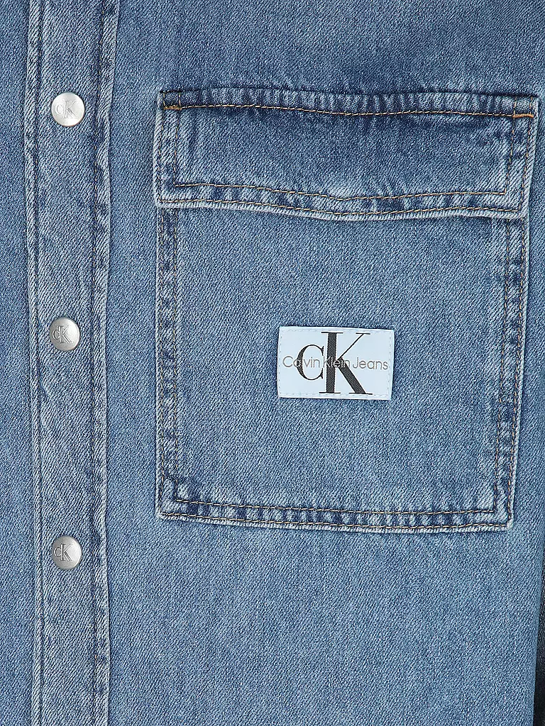 CALVIN KLEIN JEANS | Jeanshemd  | Blu