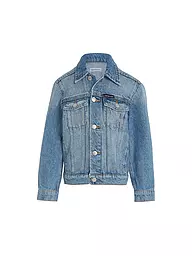 CALVIN KLEIN JEANS | Jungen Jeansjacke  | Blu