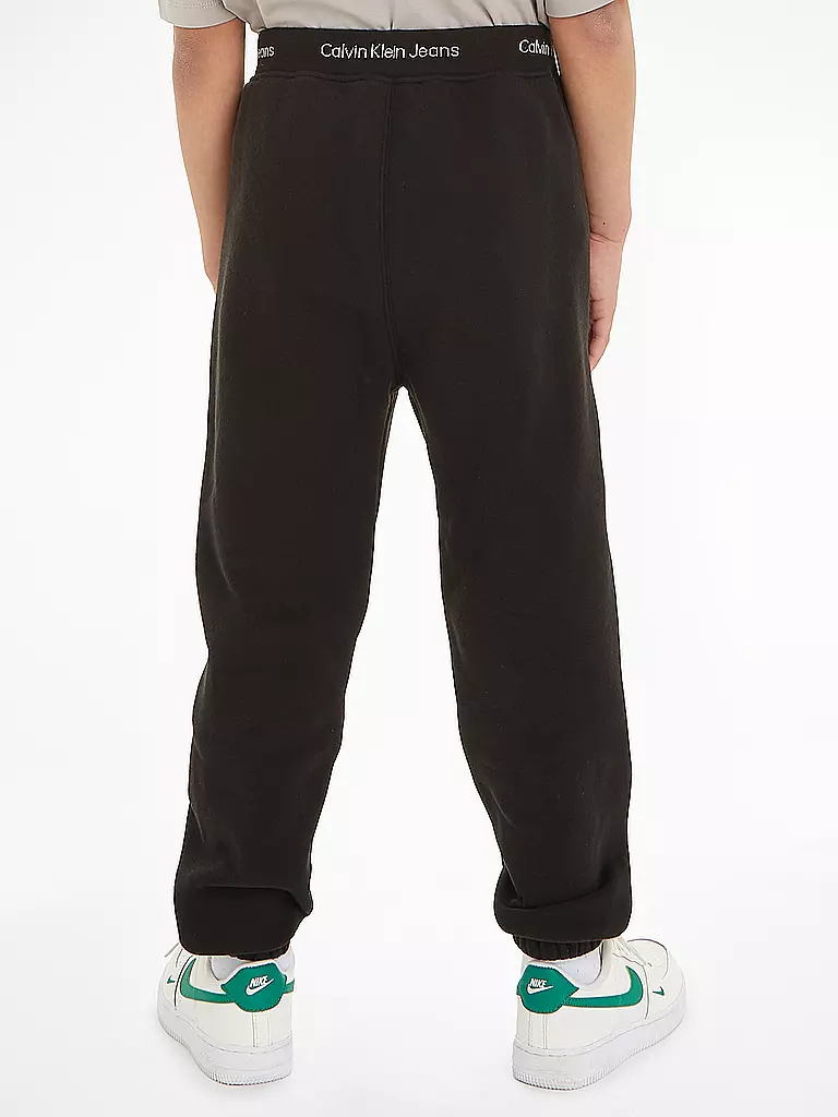 CALVIN KLEIN JEANS | Jungen Jogginghose  | Nero