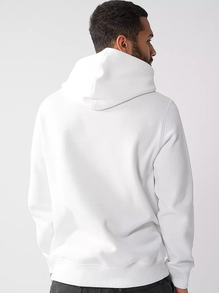 CALVIN KLEIN JEANS | Kapuzensweater - Felpa con cappuccio | Bianco