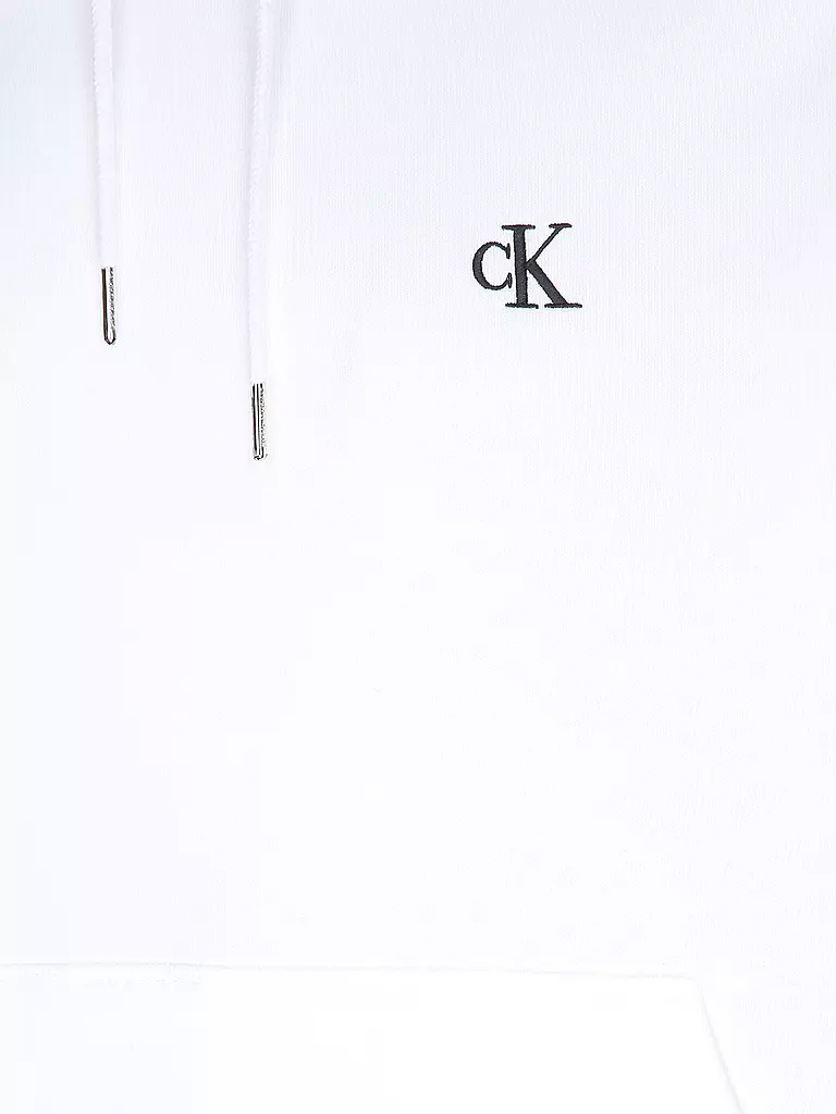 CALVIN KLEIN JEANS | Kapuzensweater - Felpa con cappuccio | Bianco