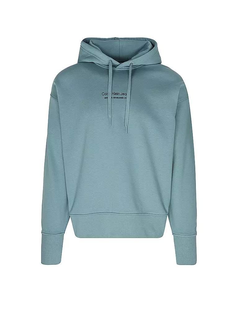 CALVIN KLEIN JEANS | Kapuzensweater - Hoodie | Petrolio