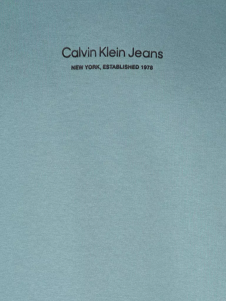 CALVIN KLEIN JEANS | Kapuzensweater - Hoodie | Petrolio