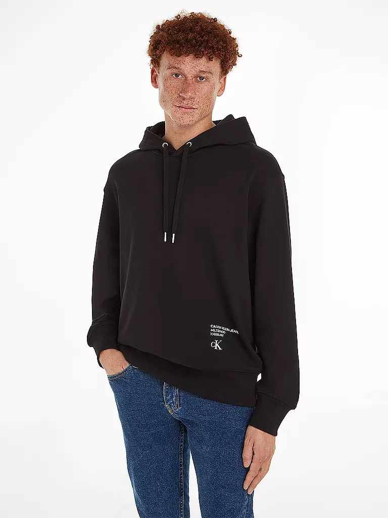 CALVIN KLEIN JEANS | Kapuzensweater- Hoodie | Nero