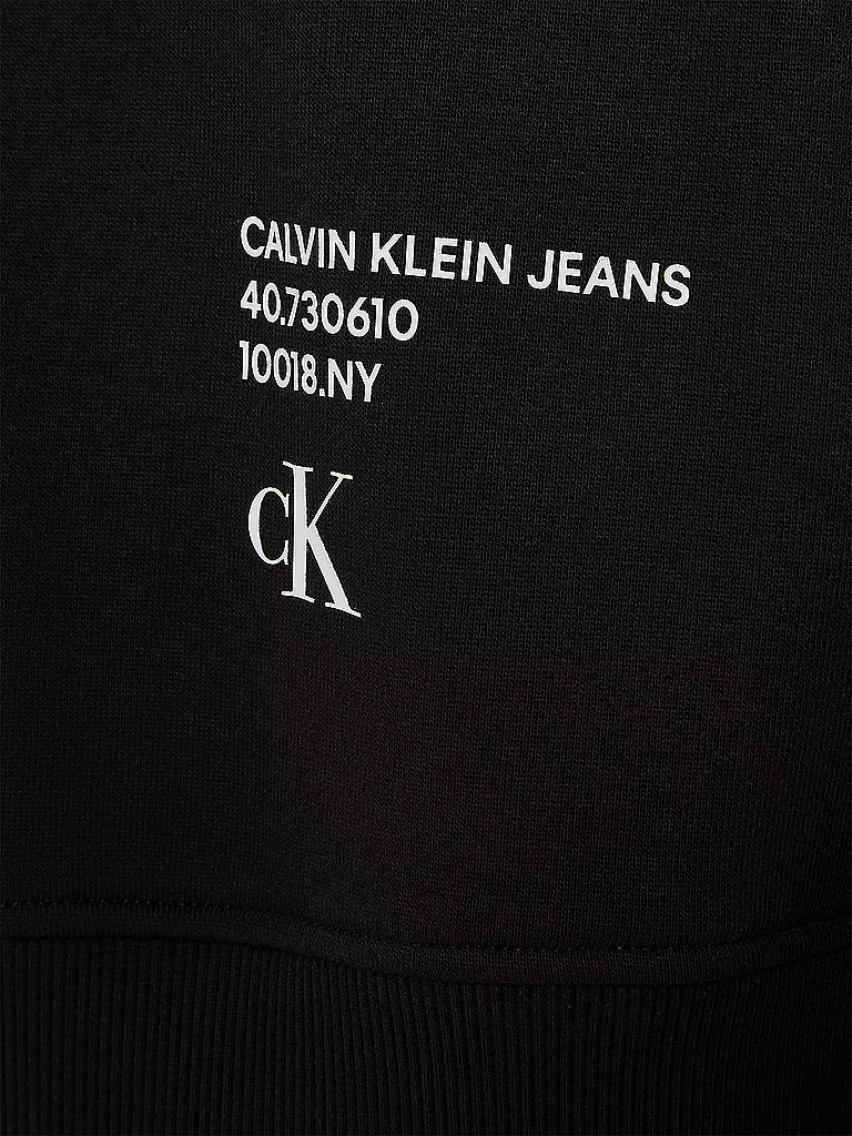 CALVIN KLEIN JEANS | Kapuzensweater- Hoodie | Nero