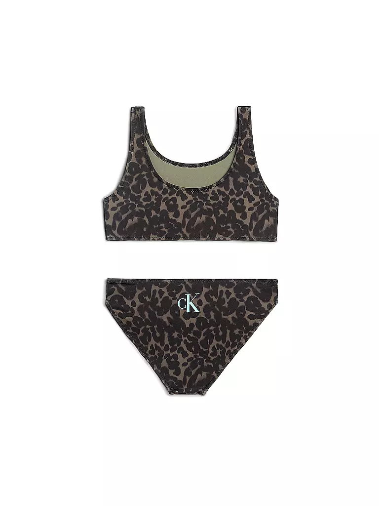 CALVIN KLEIN JEANS | Kinder Bikini Set  | Marrone