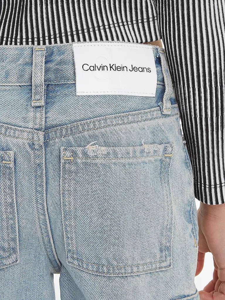 CALVIN KLEIN JEANS | Mädchen Cargohose  | Blu chiaro