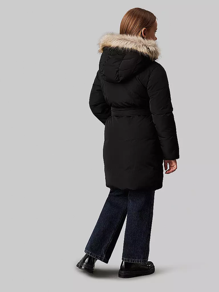 CALVIN KLEIN JEANS | Mädchen Steppmantel | Nero