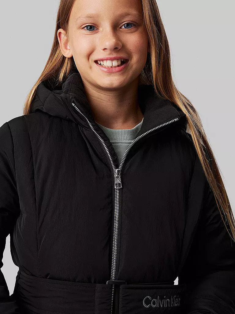 CALVIN KLEIN JEANS | Mädchen Steppmantel | Nero