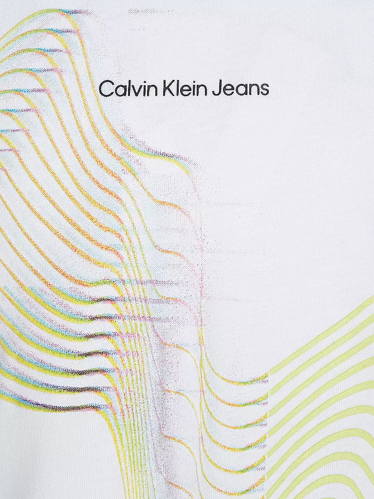 CALVIN KLEIN JEANS | Mädchen T-Shirt  | Bianco