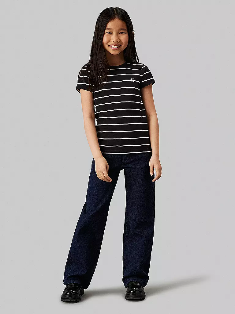CALVIN KLEIN JEANS | Mädchen T-Shirt 2er Pkg  | Nero
