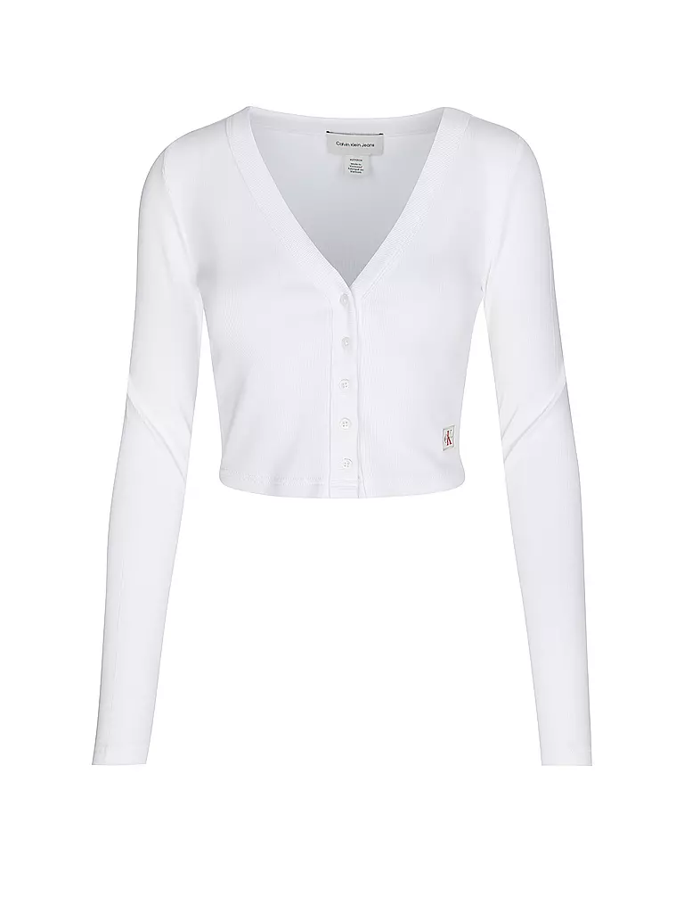 CALVIN KLEIN JEANS | Maglietta a maniche lunghe | Bianco