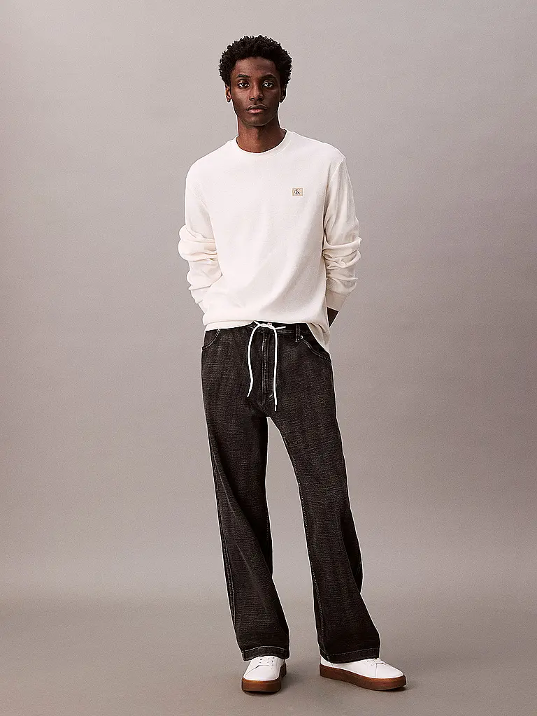 CALVIN KLEIN JEANS | Maglietta a maniche lunghe | Bianco