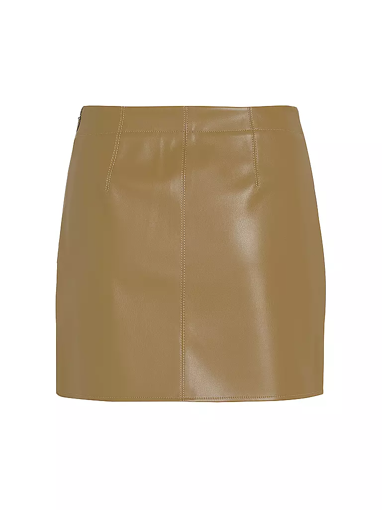 CALVIN KLEIN JEANS | Minigonna effetto pelle | 