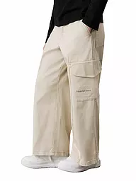 CALVIN KLEIN JEANS | Pantaloni cargo da ragazza | Beige