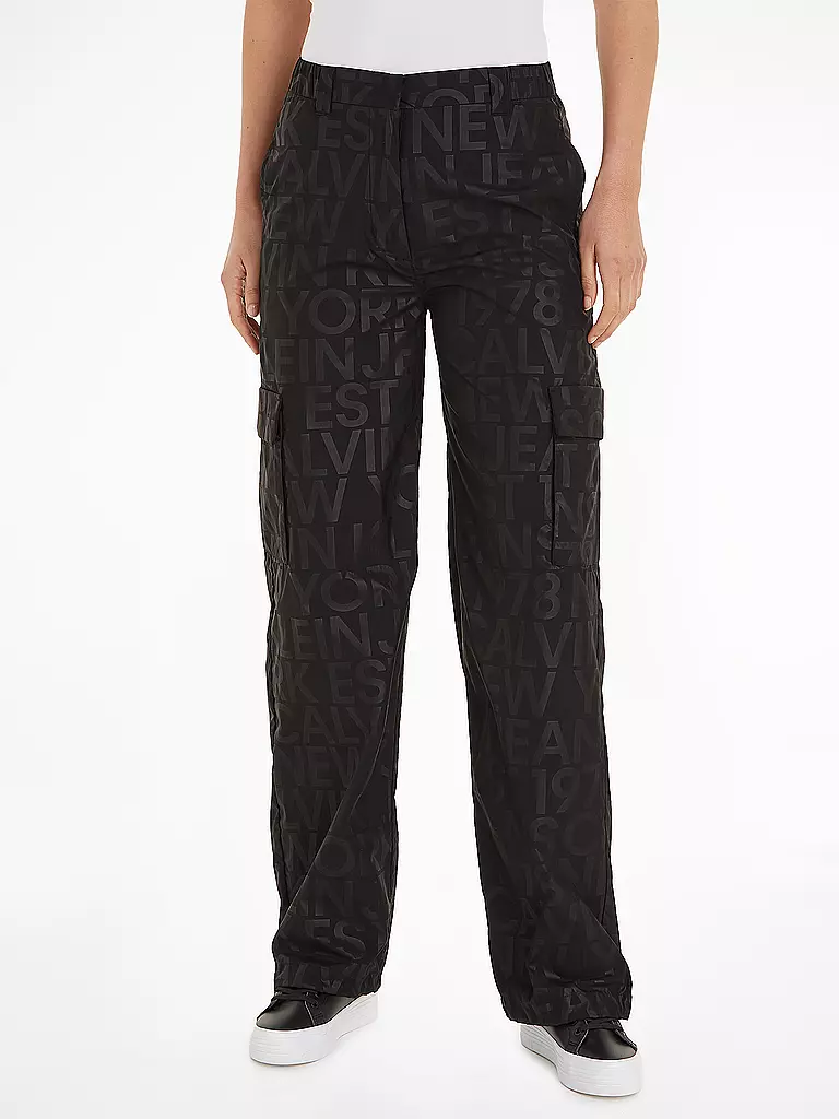 CALVIN KLEIN JEANS | Pantaloni cargo | Nero