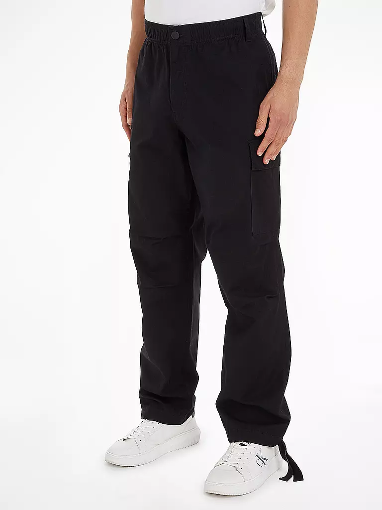 CALVIN KLEIN JEANS | Pantaloni cargo | Nero