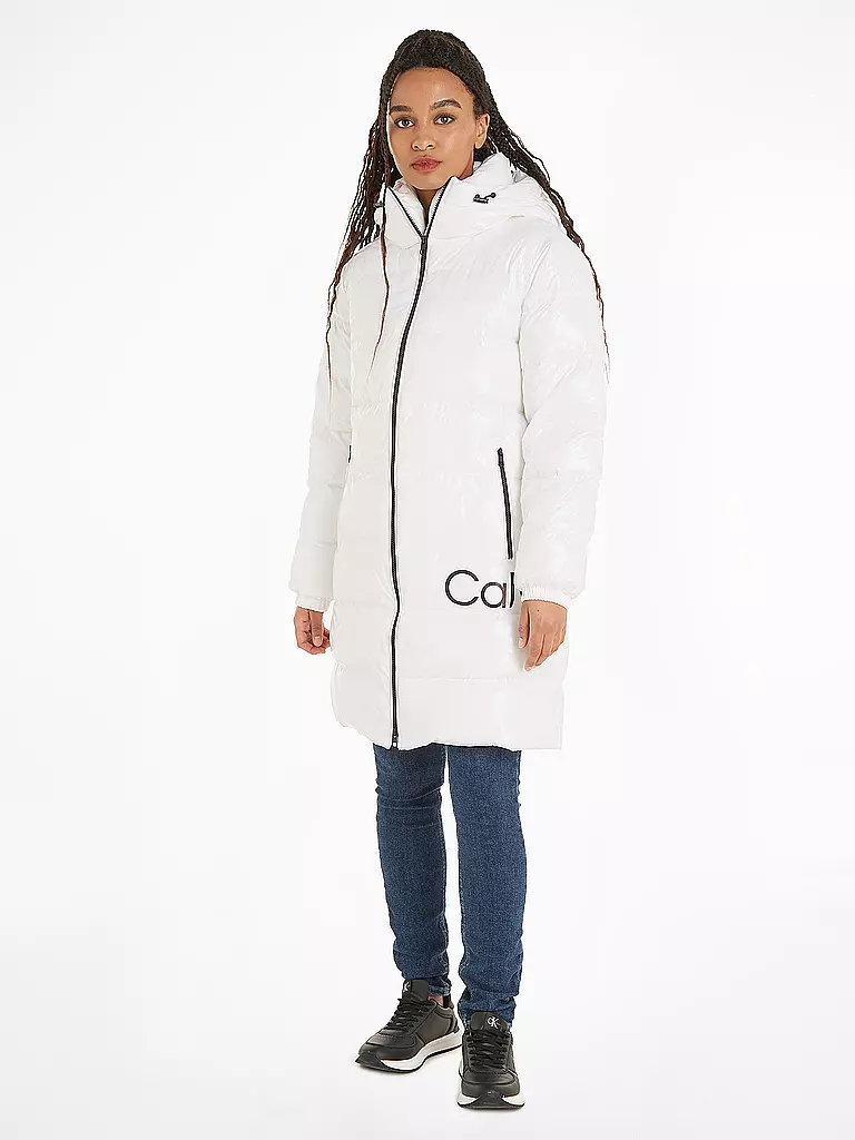 CALVIN KLEIN JEANS | Steppmantel | Bianco