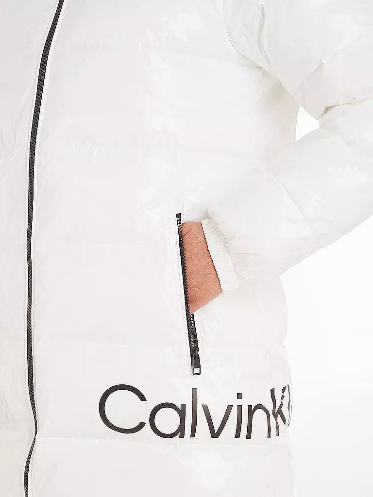 CALVIN KLEIN JEANS | Steppmantel | Bianco