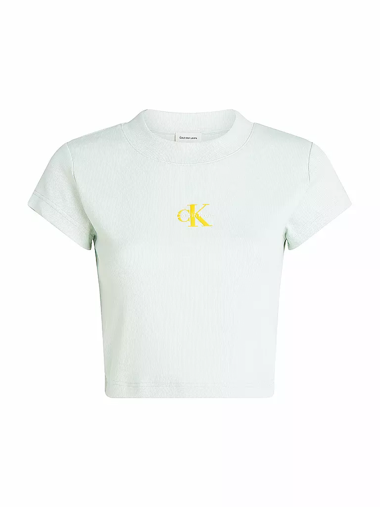 CALVIN KLEIN JEANS | T-shirt cropped fit | Menta