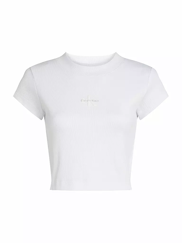 CALVIN KLEIN JEANS | T-shirt cropped fit | Bianco