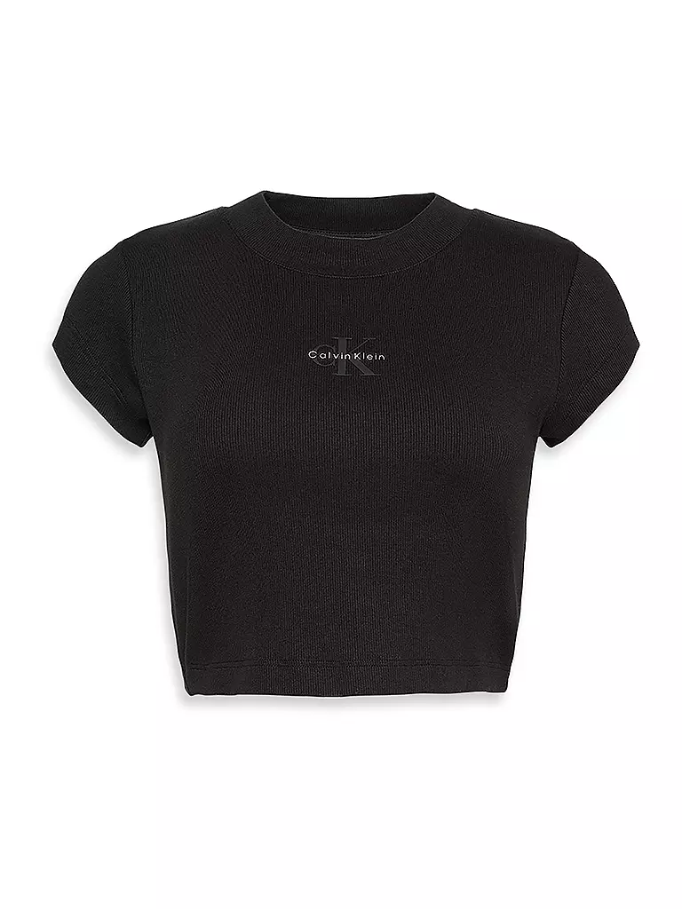 CALVIN KLEIN JEANS | T-shirt cropped fit | Nero