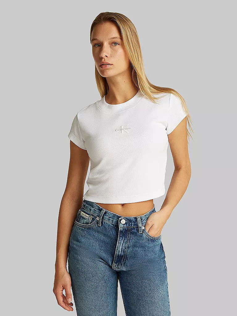 CALVIN KLEIN JEANS | T-shirt cropped fit | 