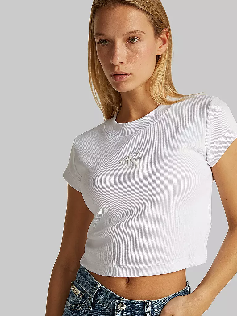 CALVIN KLEIN JEANS | T-shirt cropped fit | 