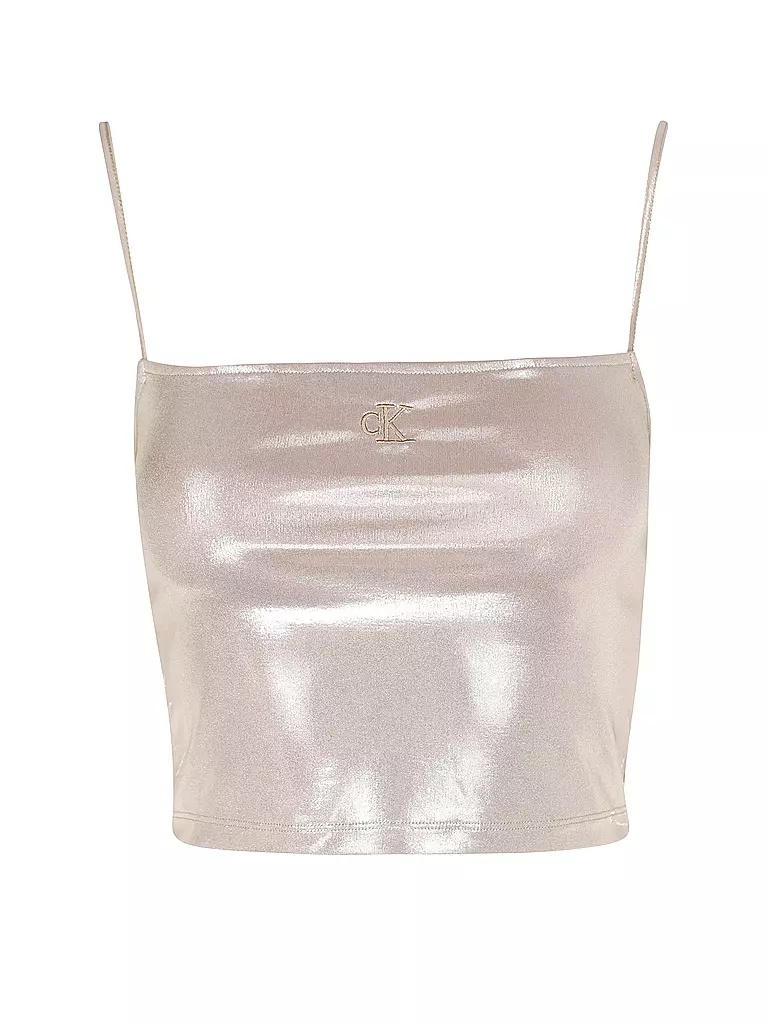 CALVIN KLEIN JEANS | Top Cropped Fit | Oro