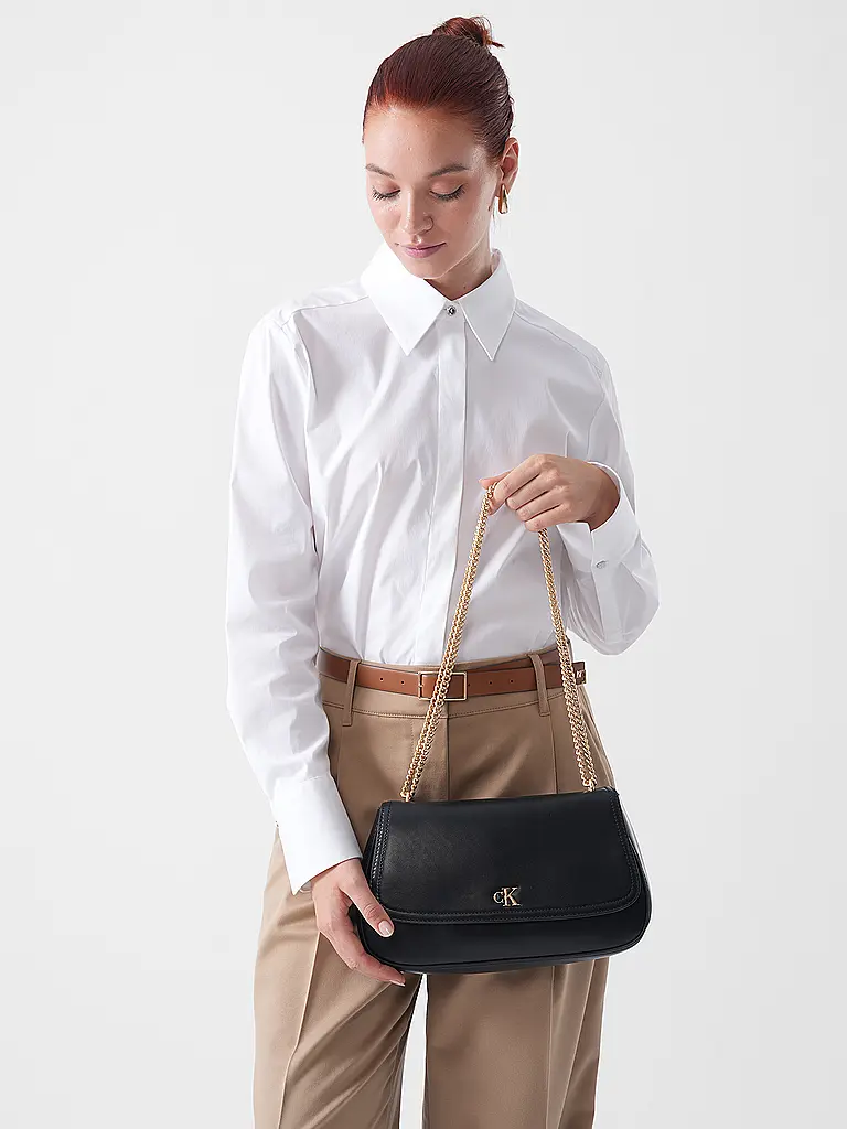 CALVIN KLEIN | Borsa - Borsa a spalla media | Nero