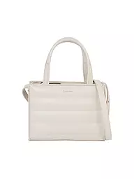 CALVIN KLEIN | Borsa - Mini Tote Bag QUILT | Crema