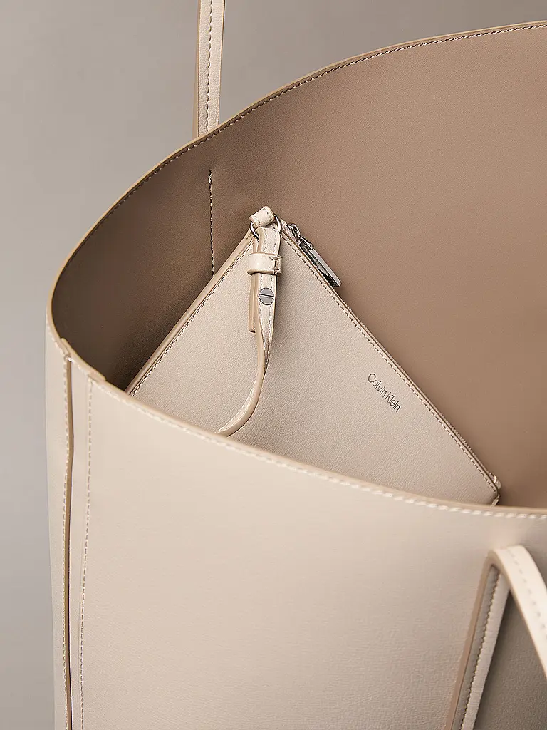 CALVIN KLEIN | Borsa - Tote Bag FOIL | Crema
