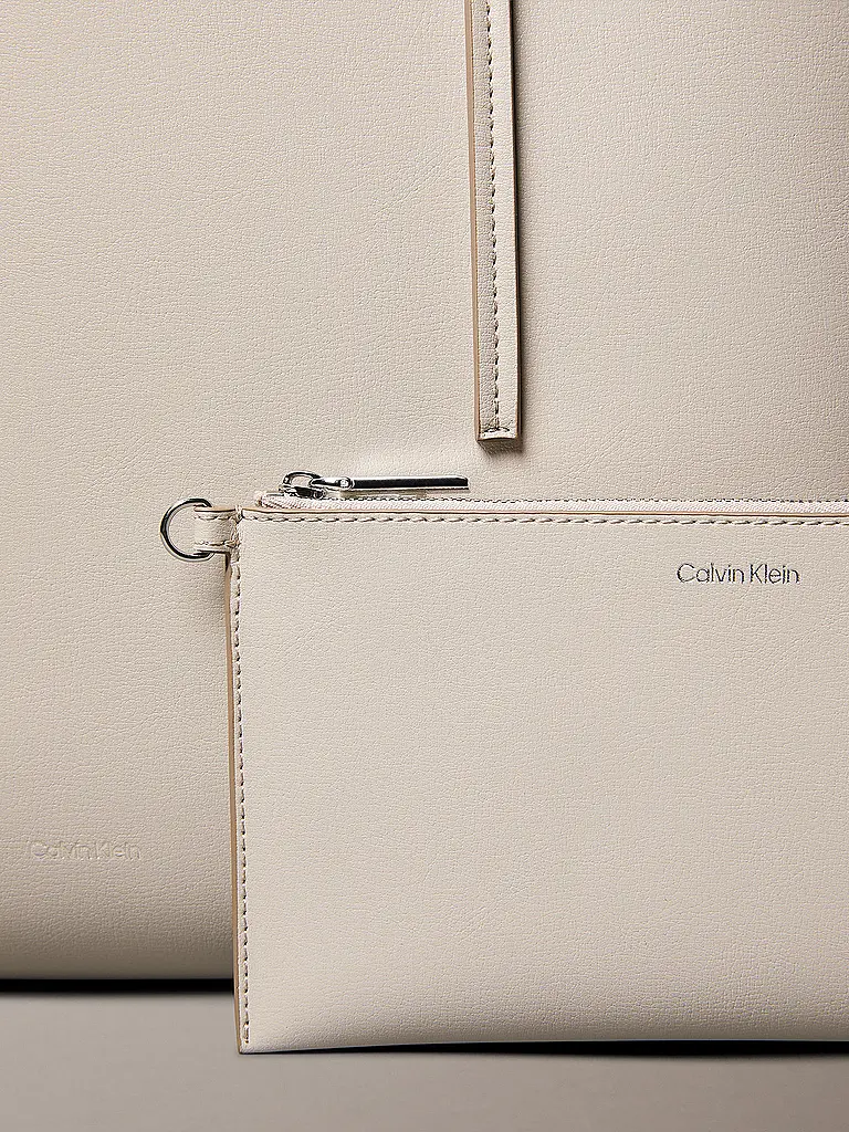CALVIN KLEIN | Borsa - Tote Bag FOIL | Crema
