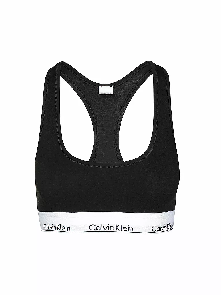 CALVIN KLEIN | Bustier "Bralette - Modern Cotton" | Nero