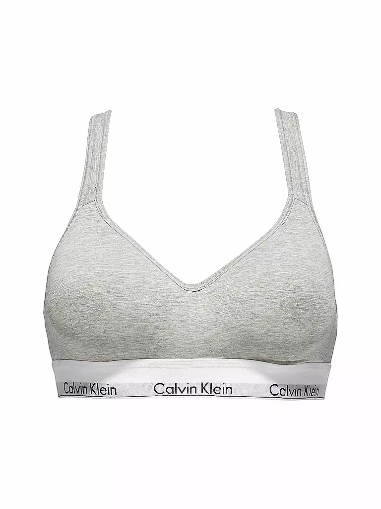CALVIN KLEIN | Bustier "Bralette - Modern Cotton" | Grigio