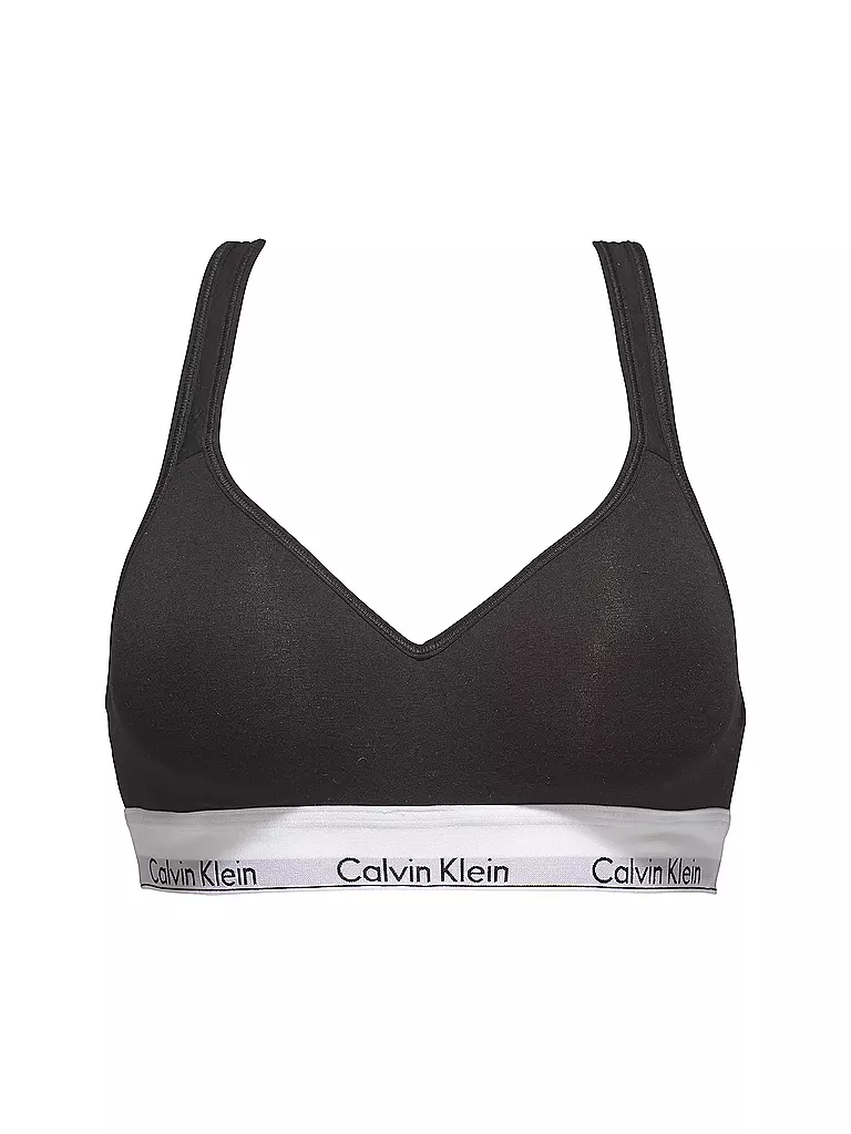 CALVIN KLEIN | Bustier "Bralette - Modern Cotton" | Nero