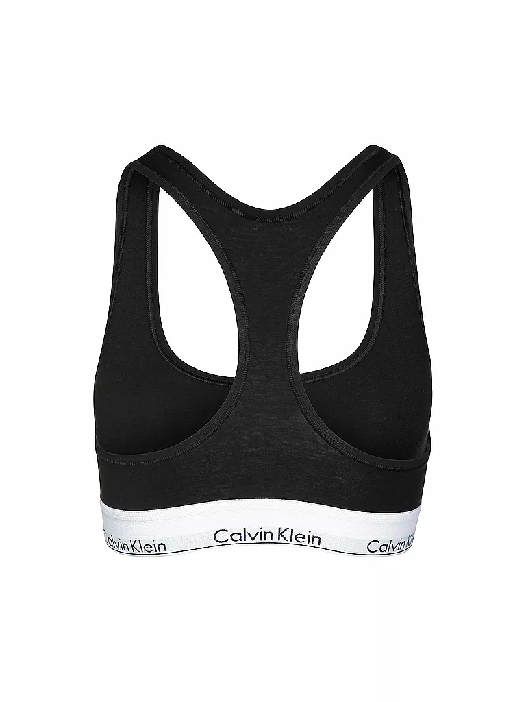 CALVIN KLEIN | Bustier "Bralette - Modern Cotton" | Nero