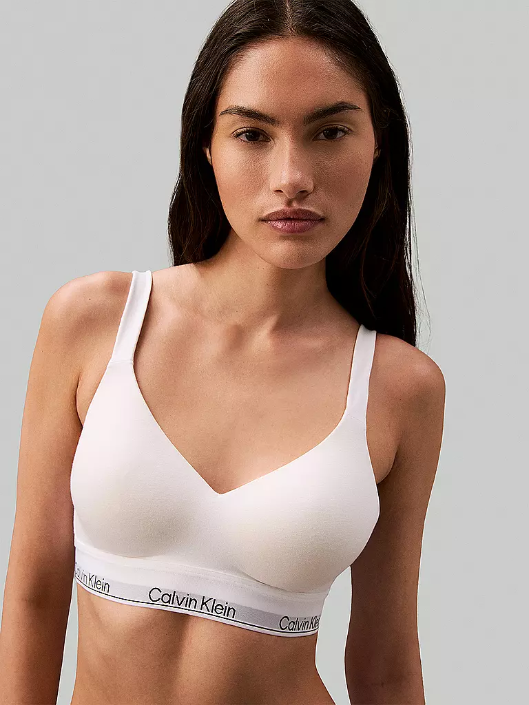 CALVIN KLEIN | Bustier - Bralette  | Bianco