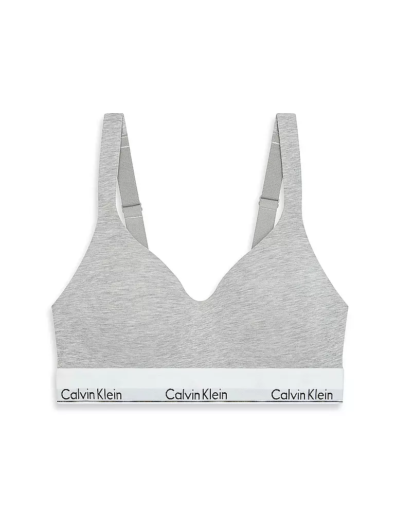CALVIN KLEIN | Bustier grigio | Grigio chiaro